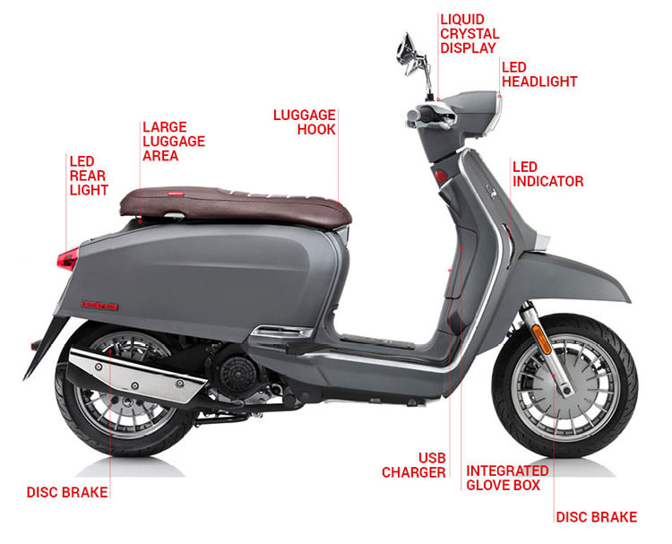lambretta v50 detaļas