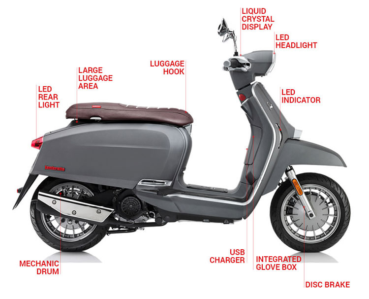 lambretta v50 detaļas